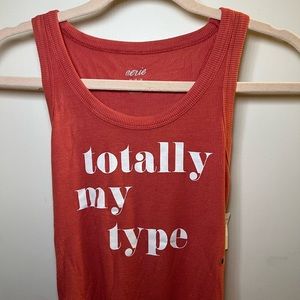 Women’s Orange Bodysuit Totally My Type Size Medium *New with Tags* Aerie